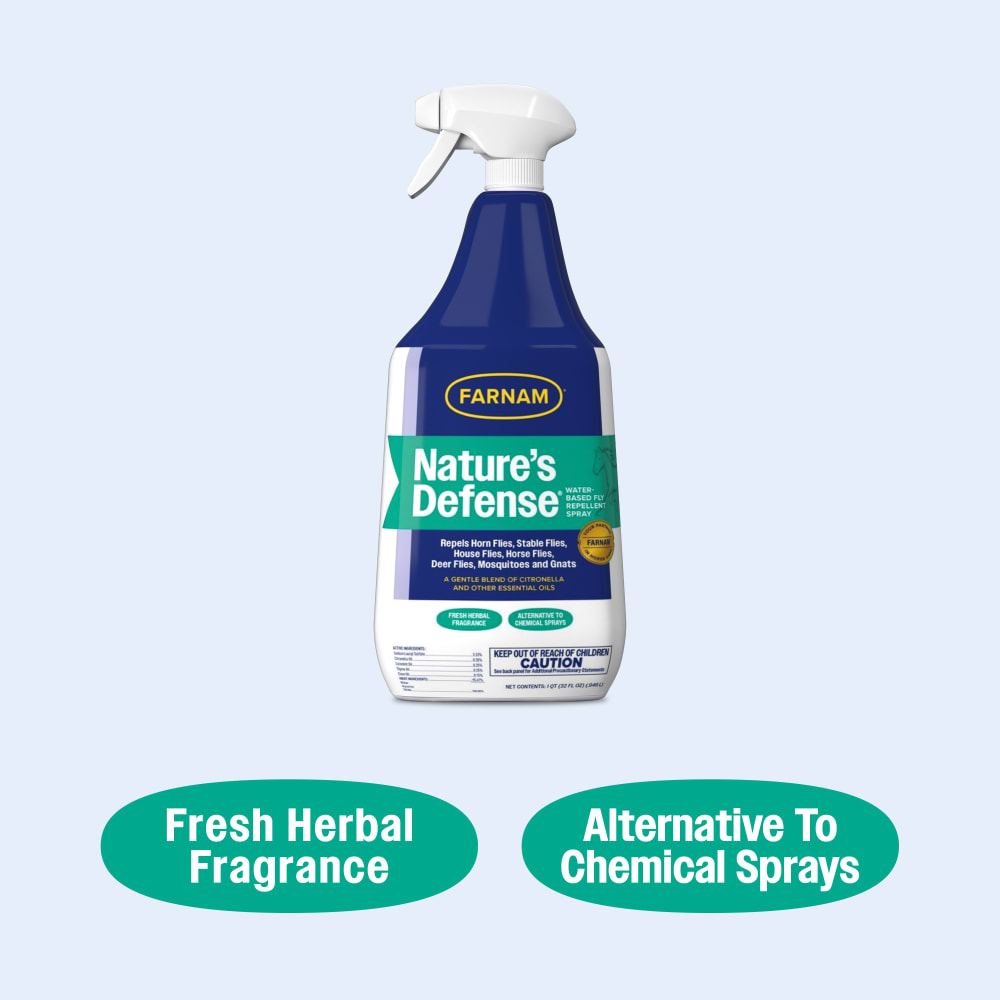 Farnam natures defense has a fresh herbal fragrance and is an alternative to chemical sprays