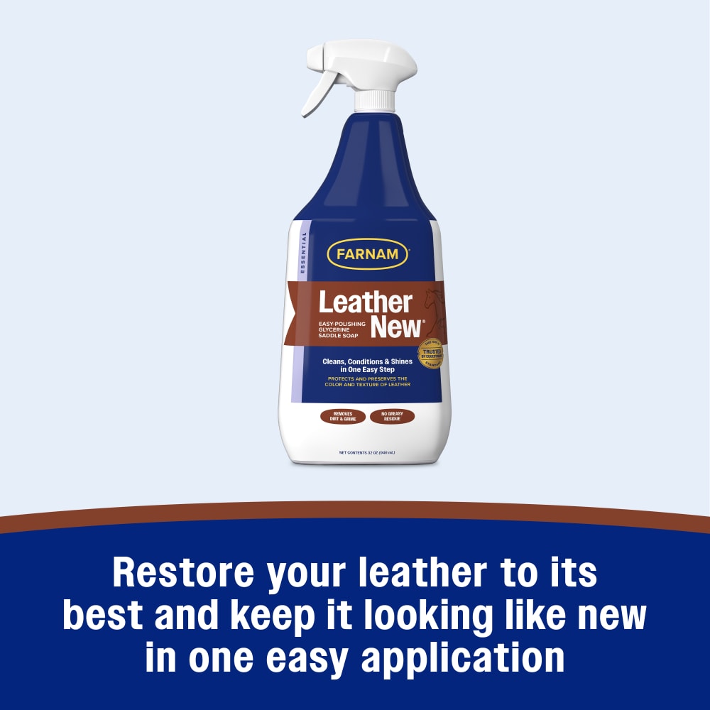 Restore your leather to its best and keep it looking like new in one easy application