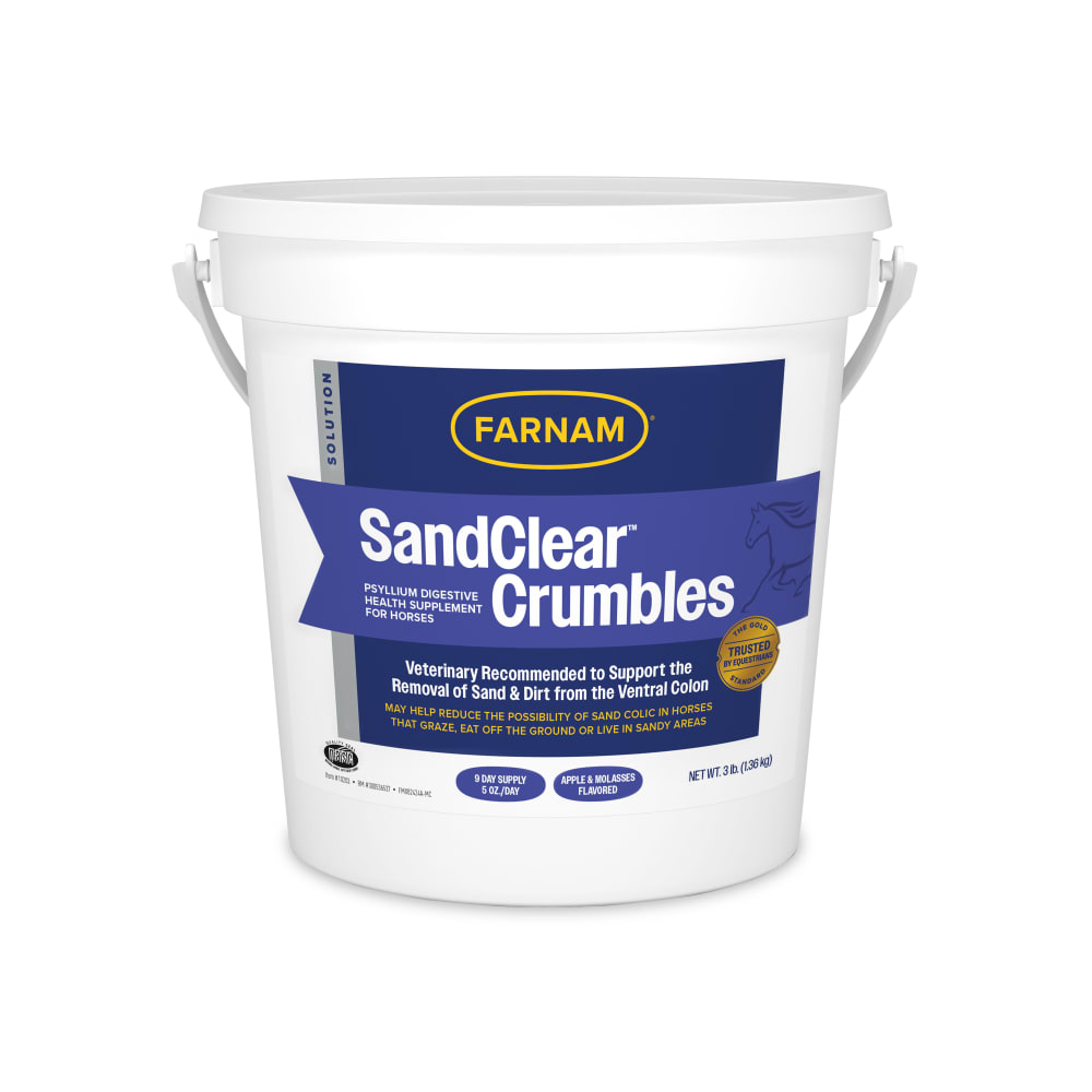Retail package for farnam sandclear crumbles