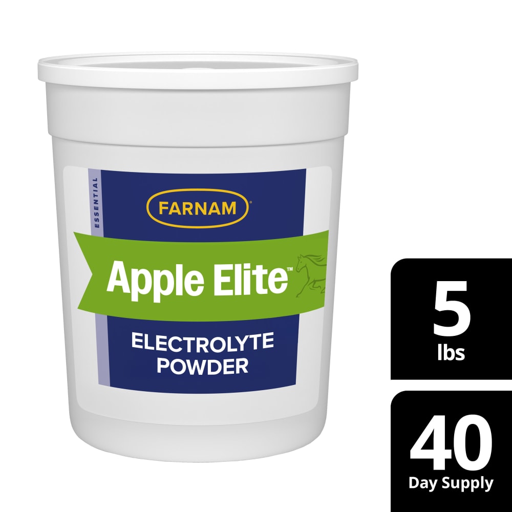 Farnam apple elite electrolyte powder five pounds and forty day supply