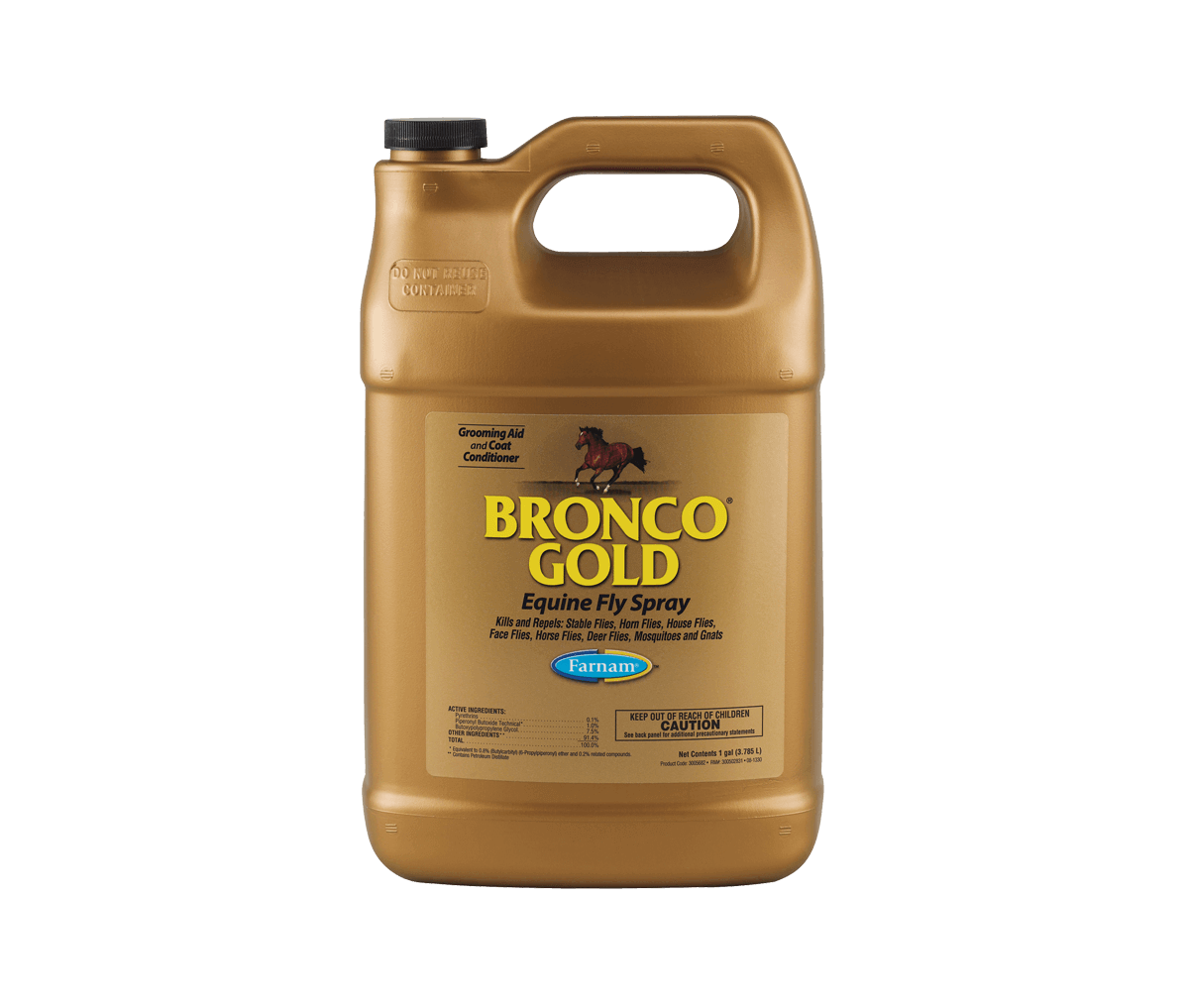 Bronco Gold Horse Fly Spray & Coat Conditioner, Fly Control