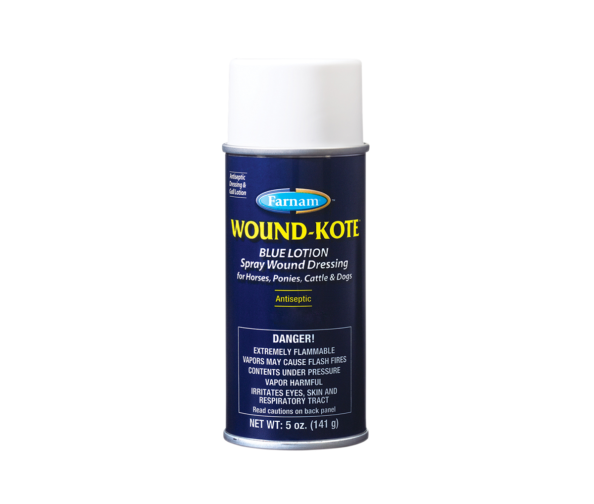 Wound-Kote Blue Lotion Spray for Horses & Dogs